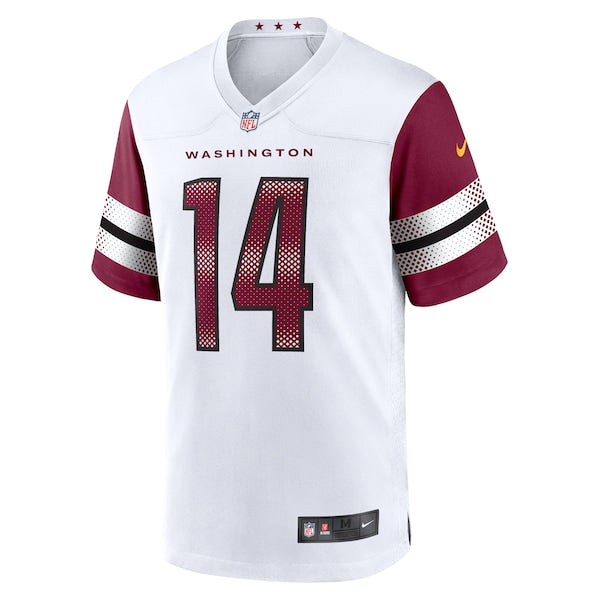 Sam Howell Washington Commanders Nike Team Game Jersey - White - Image 2