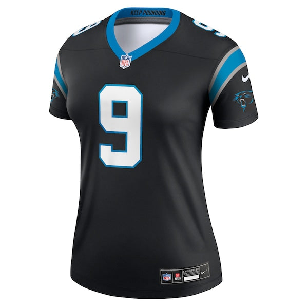 Bryce Young Carolina Panthers Nike Women's Legend Jersey - Black - Image 2