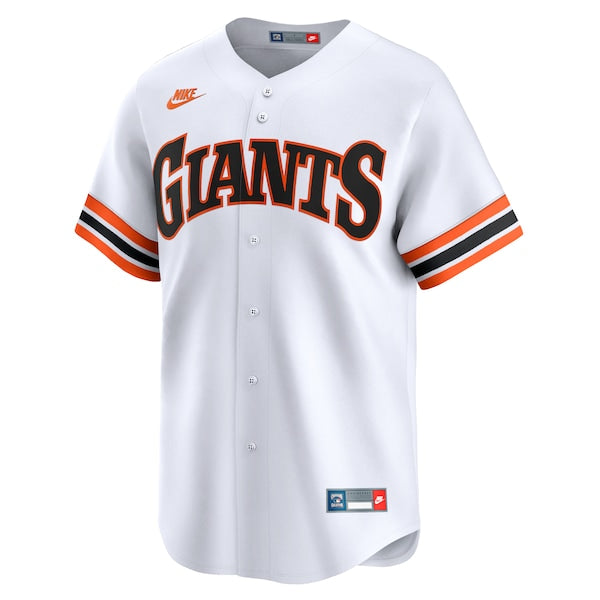 San Francisco Giants Nike Cooperstown Collection Limited Jersey - White - Image 2