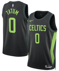 Jayson Tatum Boston Celtics Nike Unisex 2024/25 Swingman Player Jersey - City Edition - Black