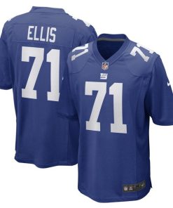 Justin Ellis New York Giants Nike Game Player Jersey - Royal