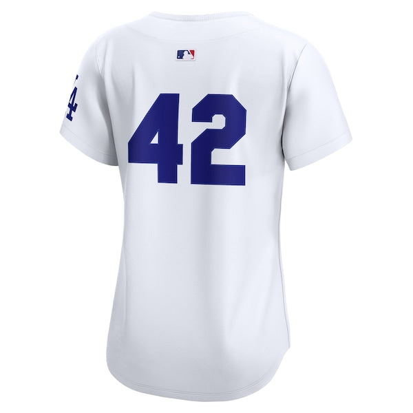 Los Angeles Dodgers Nike Home 2025 Jackie Robinson Day Limited Jersey?ยจC White - Image 4