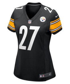 Alternative view of Cory Trice Pittsburgh Steelers Nike Women's  Game Jersey -  Black