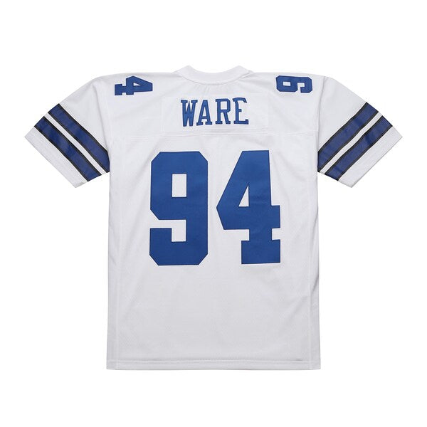 DeMarcus Ware Dallas Cowboys 2005 Legacy Replica Jersey - White/Navy - Image 4