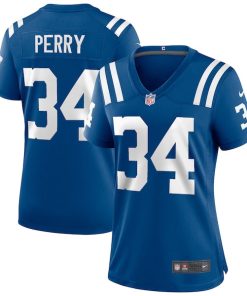 Joe Perry Indianapolis Colts Nike Women's Game Retired Player Jersey - Royal