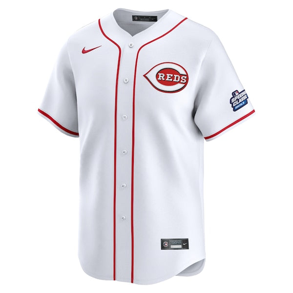 Cincinnati Reds Nike 2025 MLB Speedway Classic Home Limited Jersey - White - Image 3