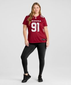 Alternative view of L.J. Collier Arizona Cardinals Nike Women's  Game Jersey -  Cardinal