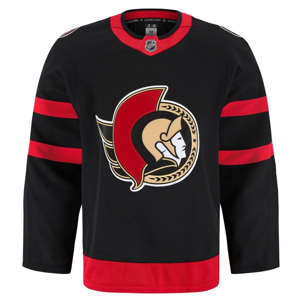 Ottawa Senators Home Authentic Pro Jersey - Black - Image 2