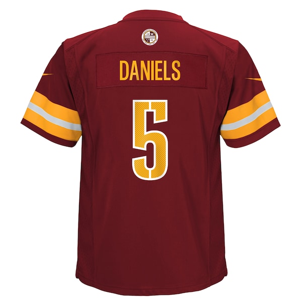Jayden Daniels Washington Commanders Nike Toddler Game Jersey - Burgundy - Image 3