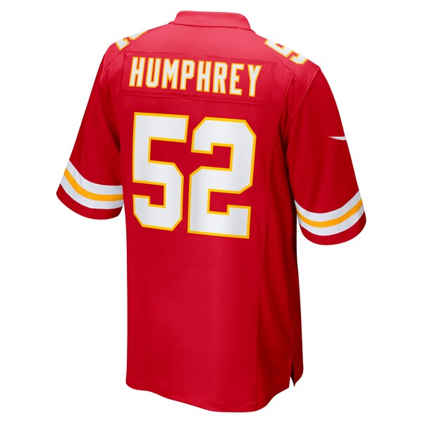Creed Humphrey Kansas City Chiefs Nike Game Jersey - Red - Image 3