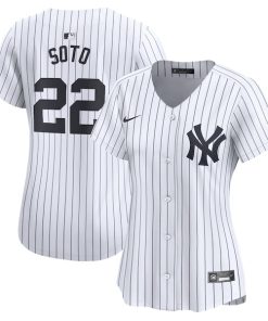 Juan Soto New York Yankees Nike Women's  Home Limited Player Jersey - White