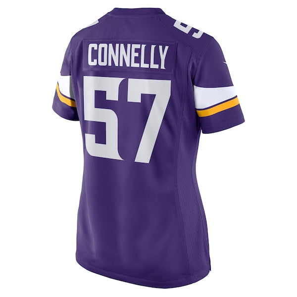 Ryan Connelly Minnesota Vikings Nike Women's Game Jersey - Purple - Image 3