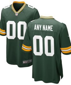 Green Bay Packers Nike Custom Game Jersey - Green