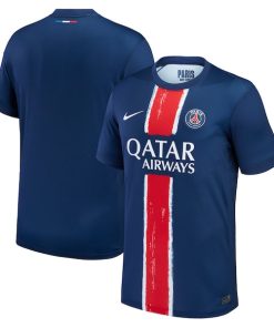Paris Saint-Germain Nike 2024/25 Home Replica Jersey - Navy