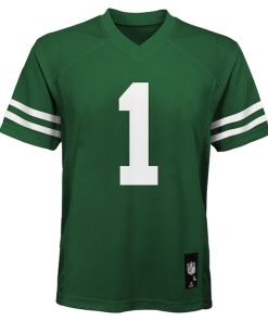 Alternative view of Ahmad Sauce Gardner New York Jets Youth Replica Player Jersey - Green