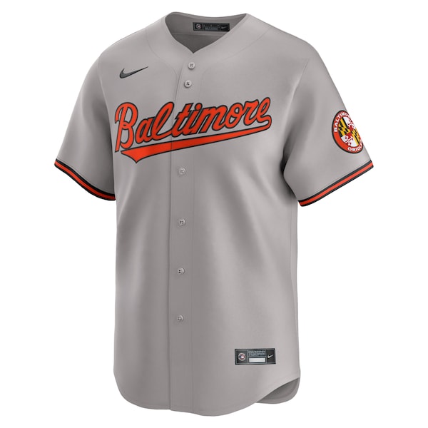 Baltimore Orioles Nike Road Limited Jersey?ยจC Gray - Image 2