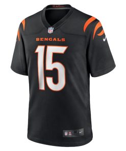 Alternative view of Charlie Jones Cincinnati Bengals Nike Team Game Jersey -  Black