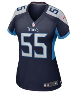 Alternative view of JC Latham Tennessee Titans Nike Women's Team Game Jersey -  Navy