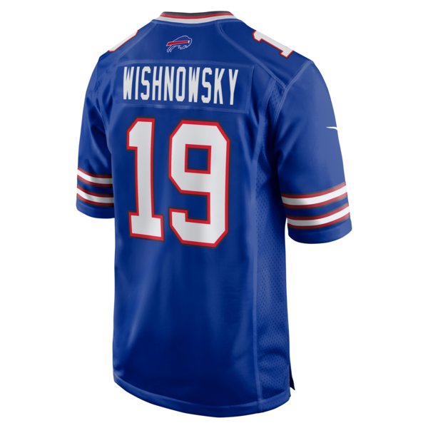 Mitch Wishnowsky Buffalo Bills Nike Team Game Jersey - Royal - Image 3