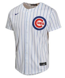 Alternative view of Seiya Suzuki Chicago Cubs Nike Youth Home Game Jersey - White