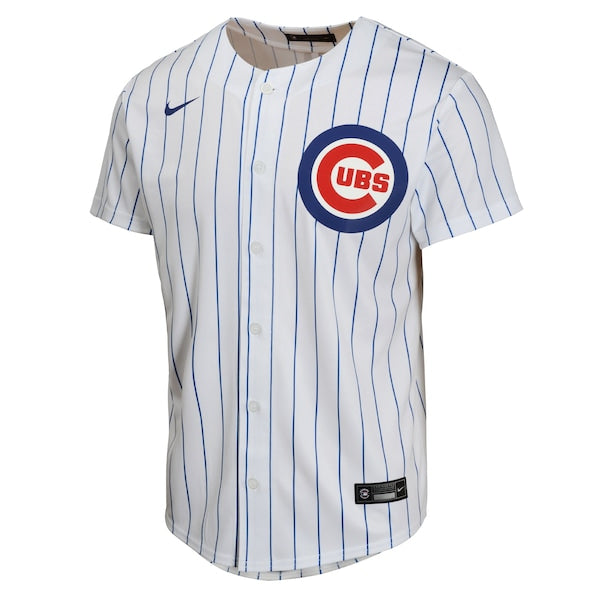 Seiya Suzuki Chicago Cubs Nike Youth Home Game Jersey - White - Image 2