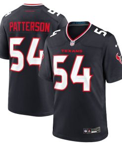Jarrett Patterson Houston Texans Nike Team Game Jersey -  Navy