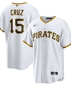 Oneil Cruz Pittsburgh Pirates Nike Home Replica Jersey - White