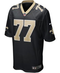 Alternative view of Carl Nicks New Orleans Saints Nike Game Retired Player Jersey - Black