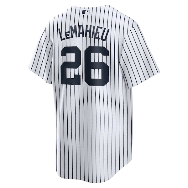 DJ LeMahieu New York Yankees Nike Home Replica Jersey - White - Image 3