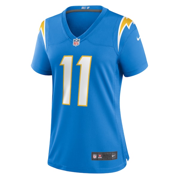 Luis Perez Los Angeles Chargers Nike Women's Team Game Jersey - Powder Blue - Image 2
