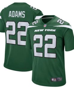 Tony Adams New York Jets Nike Game Player Jersey - Gotham Green