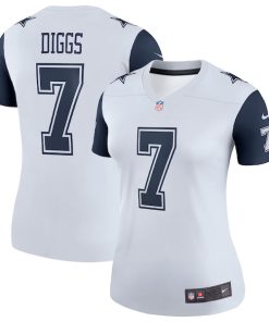 Trevon Diggs Dallas Cowboys Nike Women's Alternate Legend Jersey - White/Navy