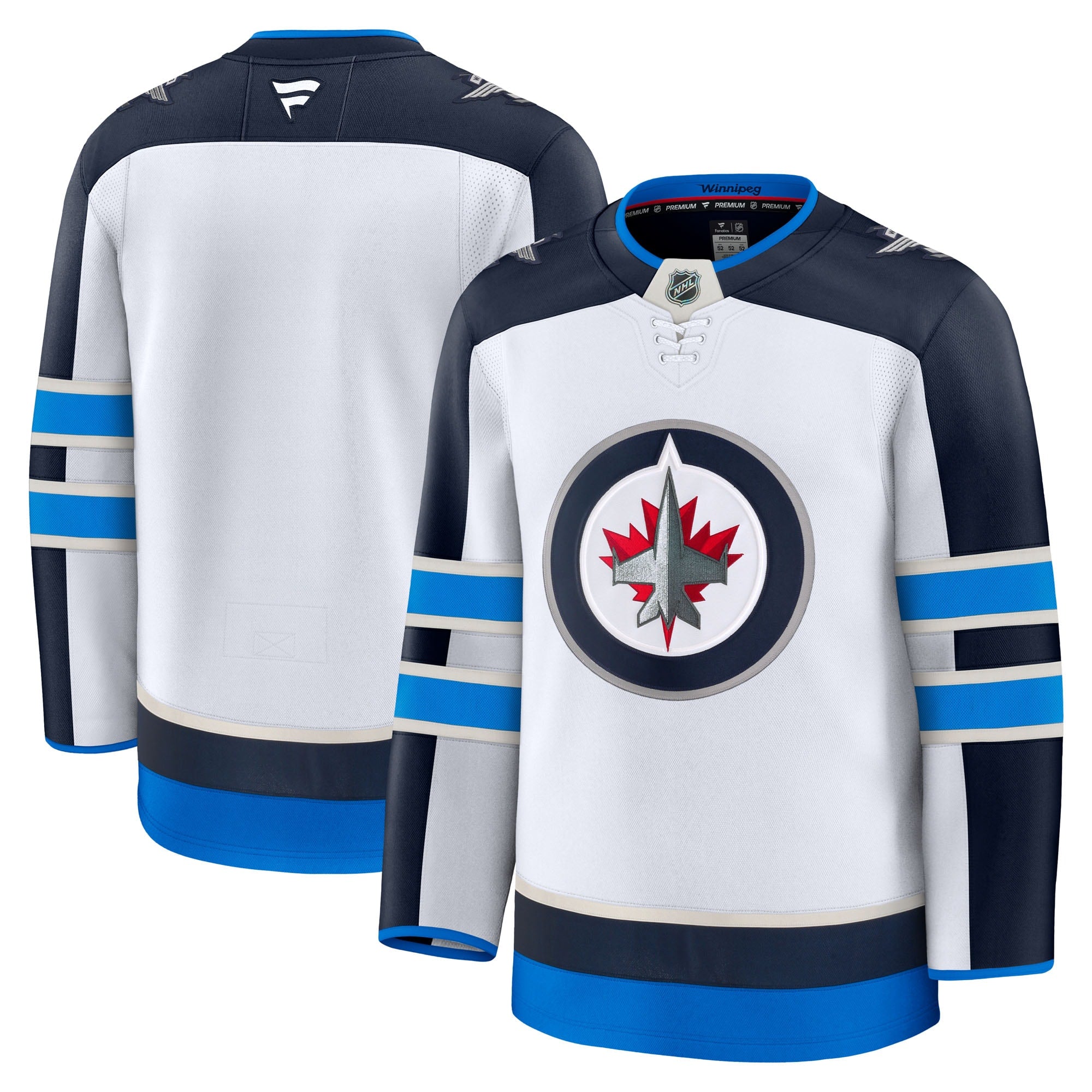 Winnipeg Jets Home Premium Jersey - Navy/White - Image 11