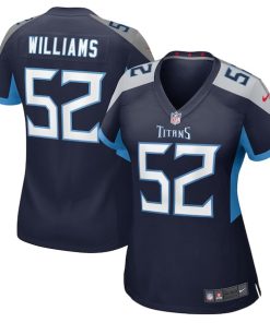 Alternative view of James Williams Tennessee Titans Nike Women's  Game Jersey -  Navy