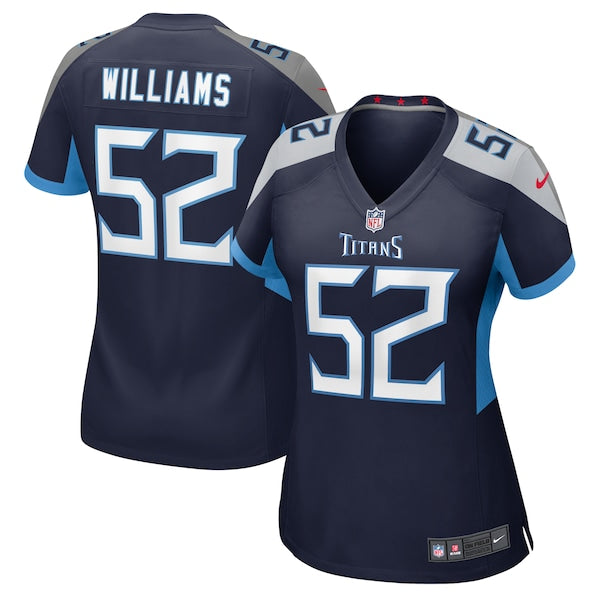 James Williams Tennessee Titans Nike Women's Game Jersey - Navy - Image 2