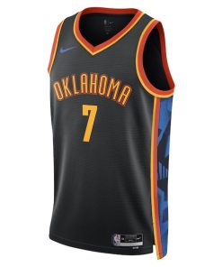 Alternative view of Chet Holmgren Oklahoma City Thunder Nike Unisex 2023/24 Swingman Player Jersey - City Edition - Navy