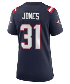 Alternative view of Jonathan Jones New England Patriots Nike Women's Game Jersey - Navy