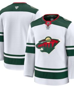 Minnesota Wild  Away Premium Jersey - White/Green