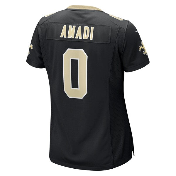 Ugo Amadi New Orleans Saints Nike Women's Team Game Jersey - Black - Image 3