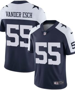 Leighton Vander Esch Dallas Cowboys Nike Alternate Vapor Limited Jersey - Navy