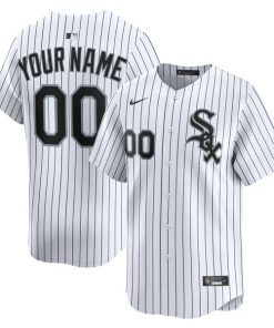 Chicago White Sox Nike Home Limited Custom Jersey - White