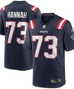 John Hannah New England Patriots Nike Game Retired Player Jersey - Navy