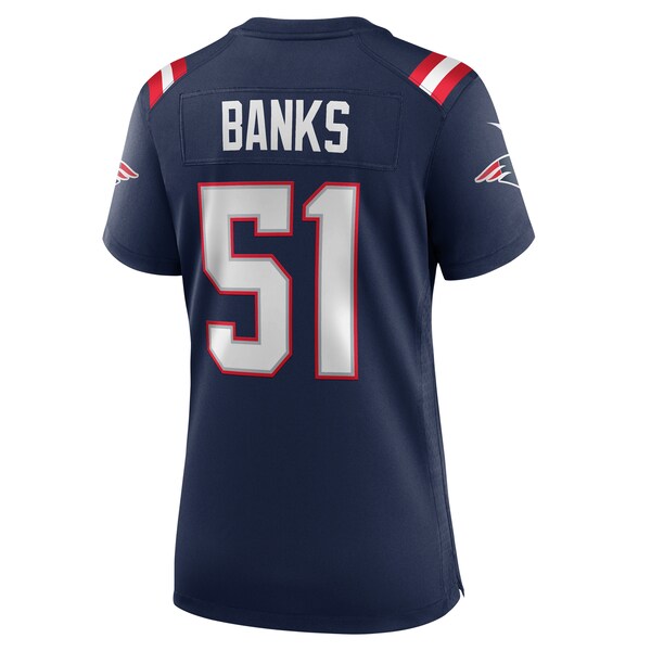 Keshawn Banks New England Patriots Nike Women's Game Jersey - Navy - Image 2