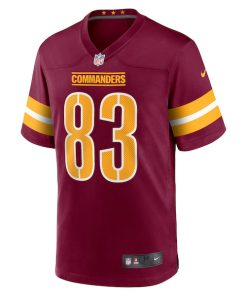 Alternative view of Jamison Crowder Washington Commanders Nike  Game Jersey -  Burgundy