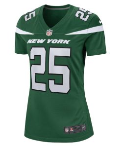 Alternative view of Israel Abanikanda New York Jets Nike Women's  Game Jersey - Gotham Green