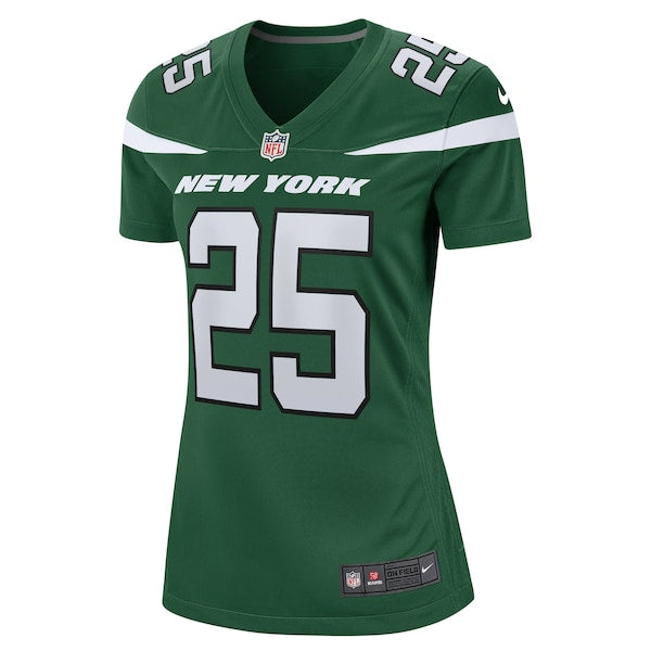 Israel Abanikanda New York Jets Nike Women's Game Jersey - Gotham Green - Image 2