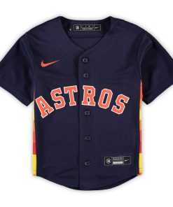 Houston Astros Nike Preschool Alternate Replica Team Jersey - Navy