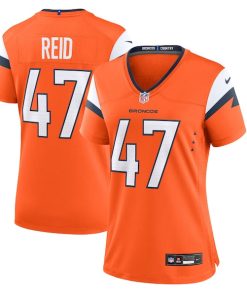 Karene Reid Denver Broncos Nike Women's Team Game Jersey -  Orange