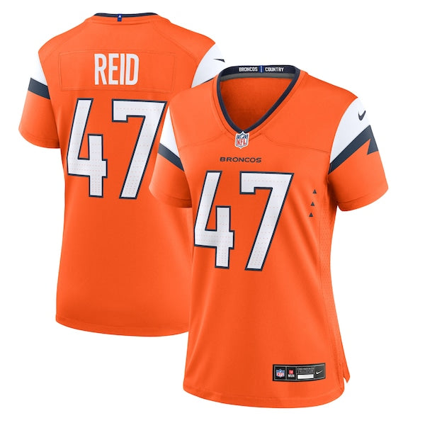 Karene Reid Denver Broncos Nike Women's Team Game Jersey - Orange