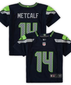 DK Metcalf Seattle Seahawks Nike Toddler Game Jersey - Navy